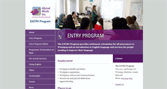 Desktop Screenshot of entryprogram.ca